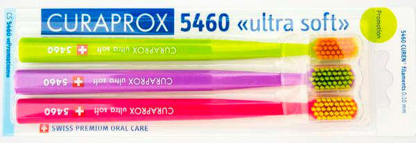 популярная зубная щетка curaprox 5460 Ultra soft