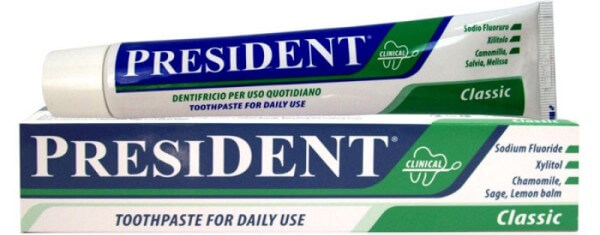зубная паста классическая от ТМ Президент