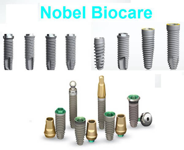 зубные имплантаты Nobel Biocare