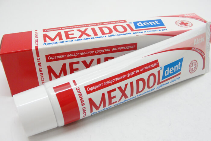 хорошая зубная паста мексидол Дент