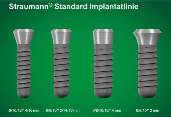 уникальные швейцарские имплантаты Straumann