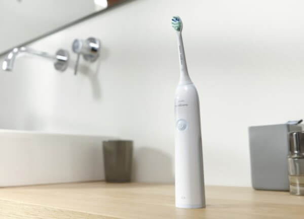 Как выглядит ультразвуковая зубная щетка Sonicare HealthyWhite