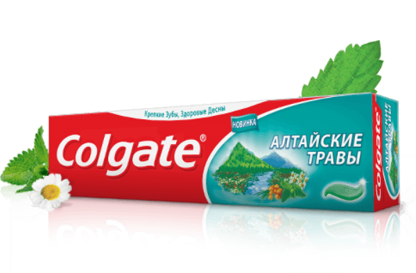Что включает зубная паста Колгейт c лечебными травами