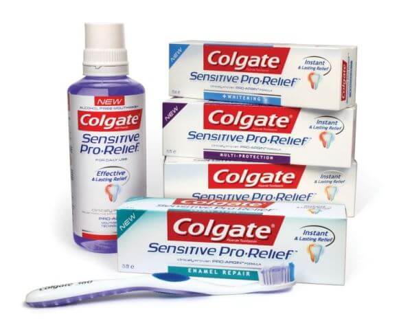 Преимущества зубной пасты Colgate Sensitive Pro Relief