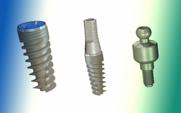 Применяемый для изготовления имплантатов Denti System материал